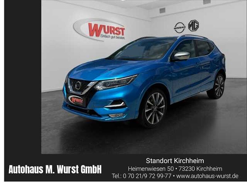 Nissan Qashqai Tekna+ EU6d-T 1.3 DIG-T 160 PS DCT Sportpaket Panorama Navi Leder Memory Sitze