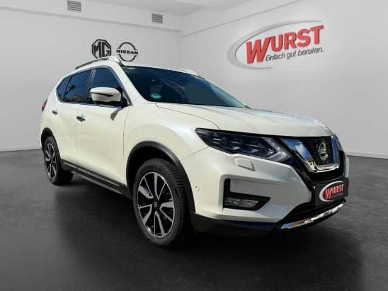 Nissan X-Trail Tekna Automatik Leder Bose Winterräder TÜV&Wartung neu  LED-Kurvenlicht Schiebed