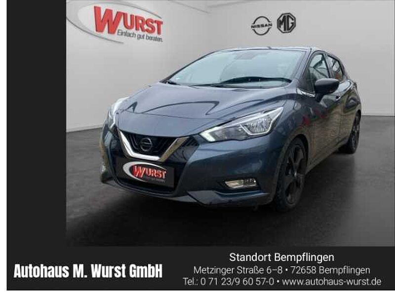 Nissan Micra N-Sport 1.0 DIG-T SHZ Rückfahrkamera 8fach bereift 6MT