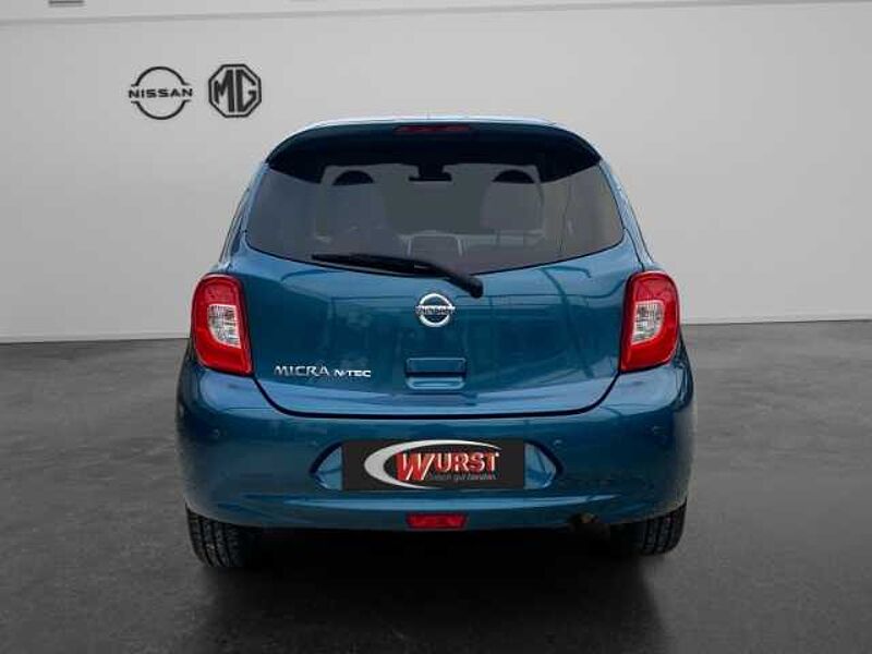 Nissan Micra N-Tec 1.2 Navi SHZ PDC Tempomat Bluetooth 8-Fach Bereift