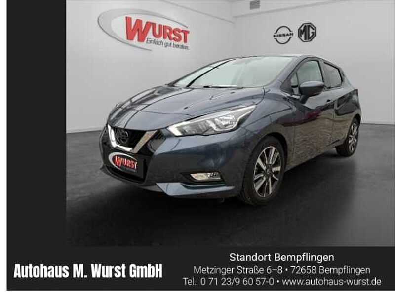 Nissan Micra N-Connecta 1.0 MT5 Sitzheizung Rückfahrkamera Einparkhilfe hi. Bluetooth