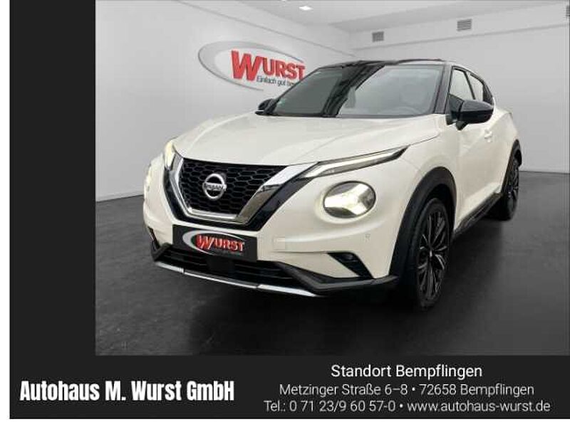 Nissan Juke N-Design 1.0 DIG-T DCT Propilot SHZ Navi Alcantara  Scheckheftgepflegt