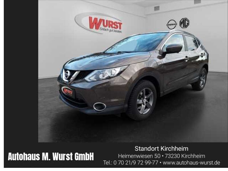 Nissan Qashqai 1.2 Automatik Tekna STANDHZG. Leder Rundumkameras Navi Klimaaut. Sitzhzg. Tempomat